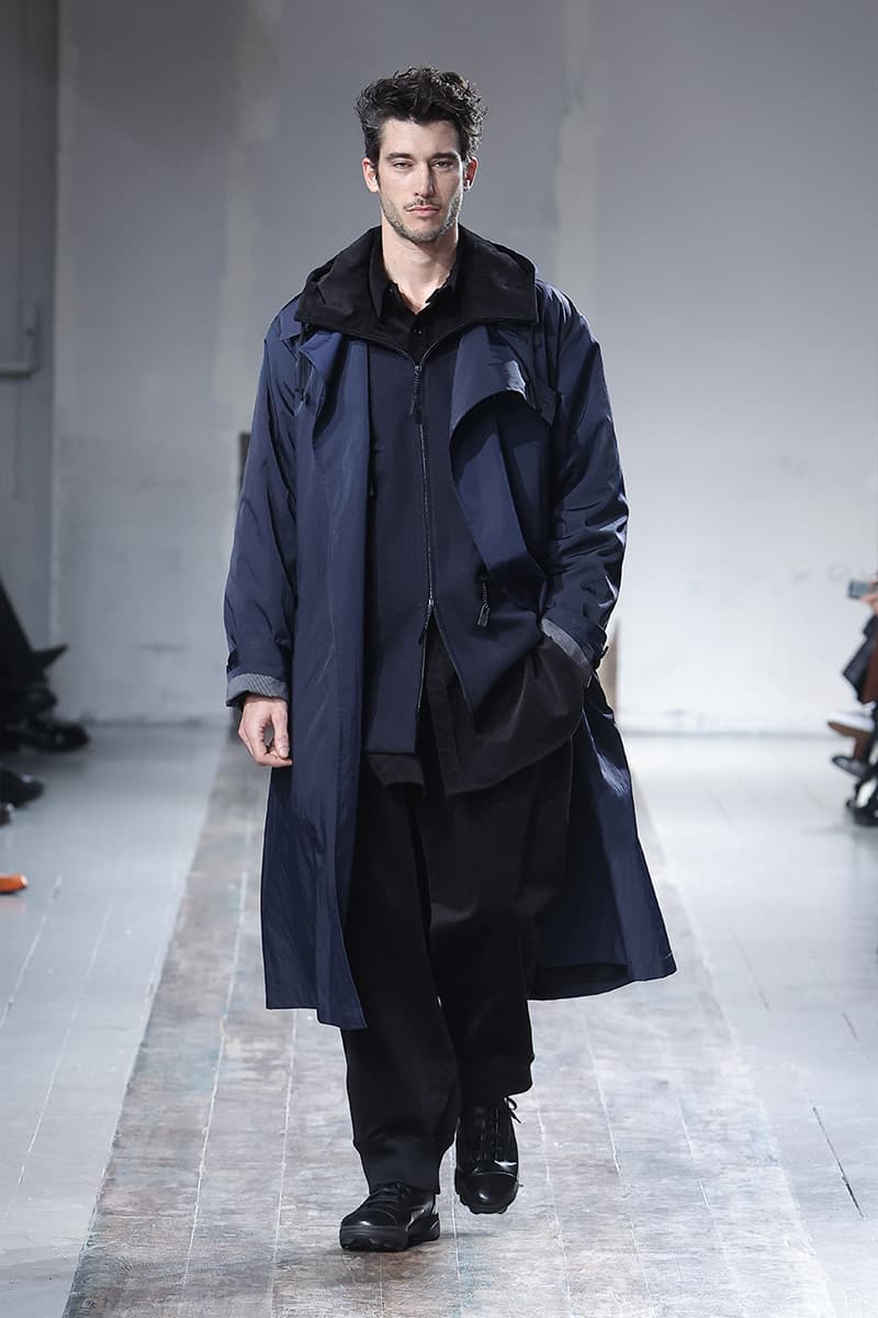 Yohji Yamamoto POUR HOMME 2024 秋冬系列大秀登場