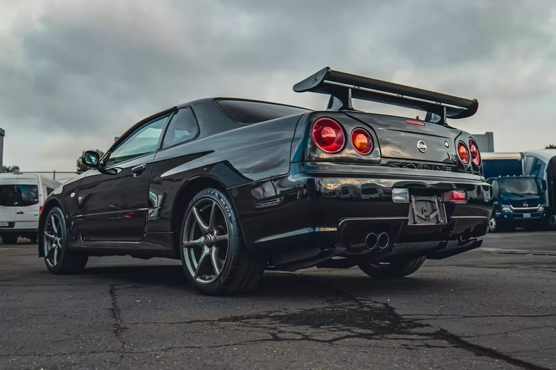 稀有黑化 2002 Nissan Skyline GT-R M Spec Nür 車型即將展開拍賣