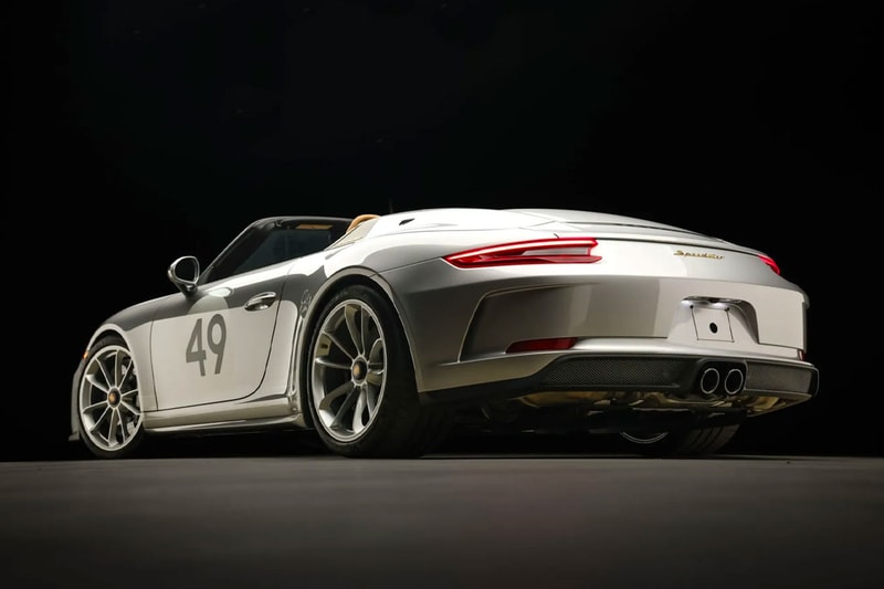 近乎全新車況 2019 Porsche 911 Speedster 正式展開拍賣