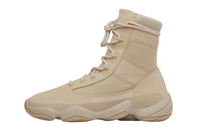 近賞 adidas YEEZY 500 High Tactical Boot 全新配色「Sand」官方圖輯