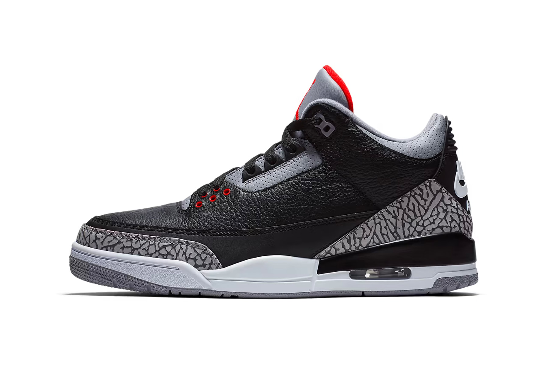消息稱 Air Jordan 3「Black Cement Reimagined」即將登場