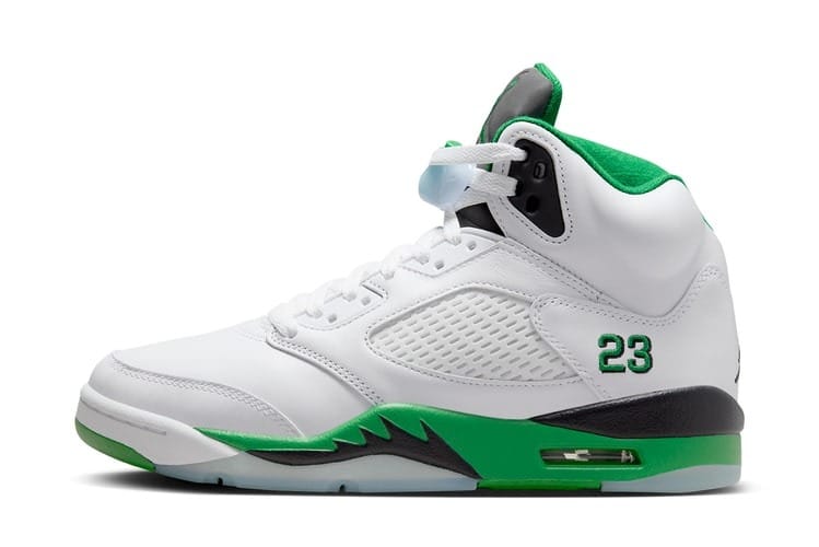 近賞 Air Jordan 5「Lucky Green」官方圖輯