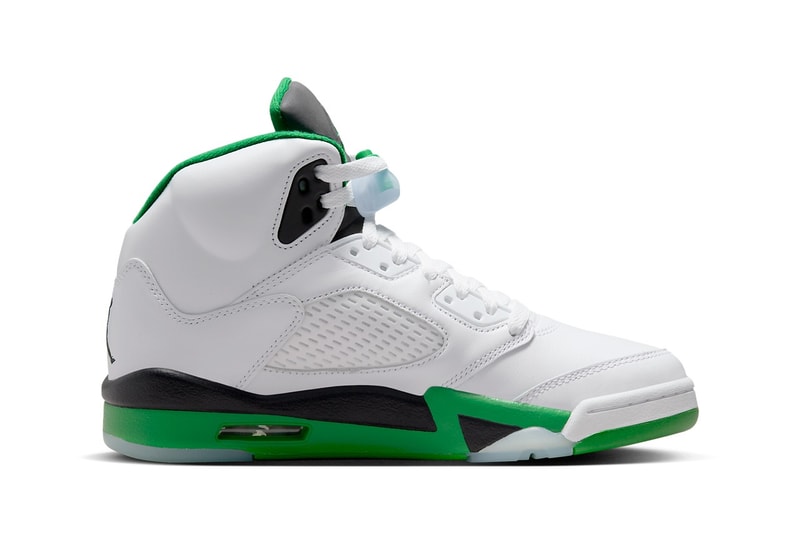 近賞 Air Jordan 5「Lucky Green」官方圖輯