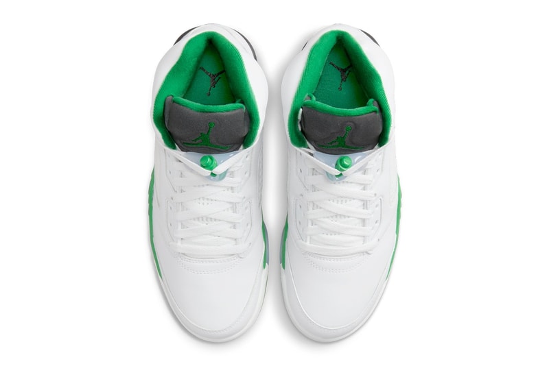 近賞 Air Jordan 5「Lucky Green」官方圖輯