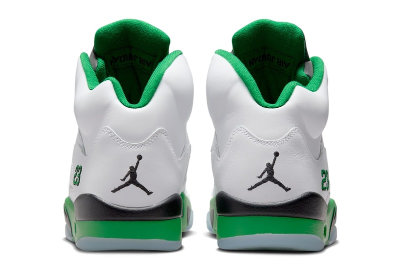 近賞 Air Jordan 5「Lucky Green」官方圖輯