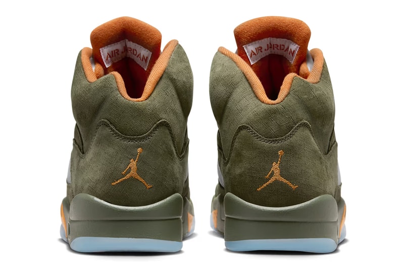 Air Jordan 5 最新配色「Olive」官方圖輯、發售情報公開