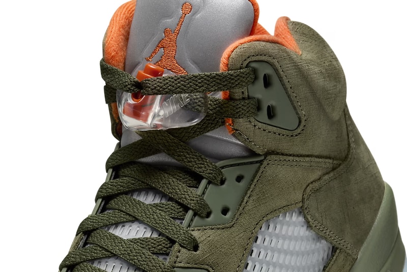 Air Jordan 5 最新配色「Olive」官方圖輯、發售情報公開