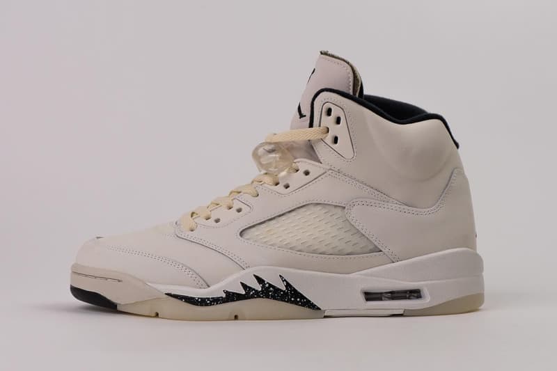 Air Jordan 5 SE 最新配色「Sail」近賞圖輯率先曝光