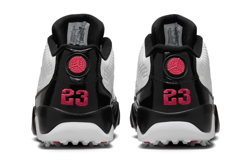 近賞 Air Jordan 9 Golf 最新配色「True Red」官方圖輯