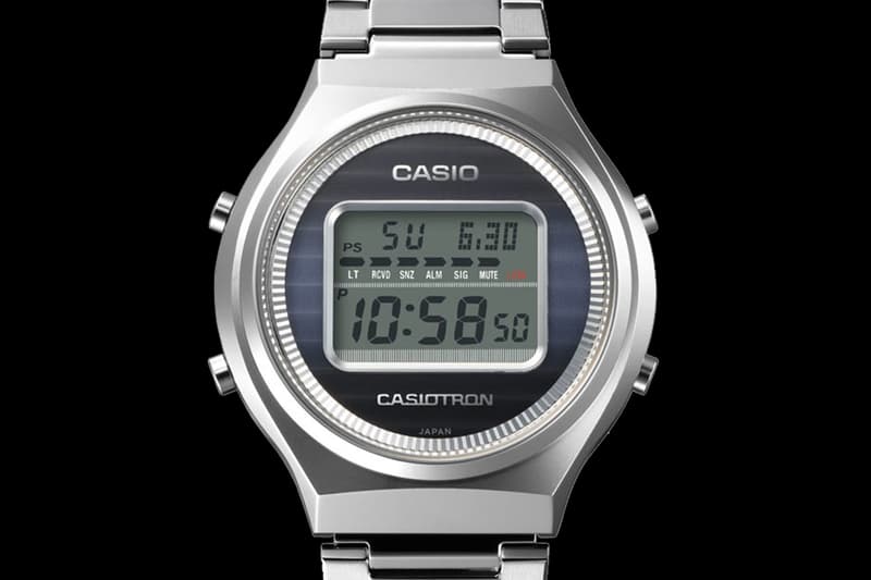 Casio 推出限量 4,000 枚全新復刻版 Casiotron 錶款