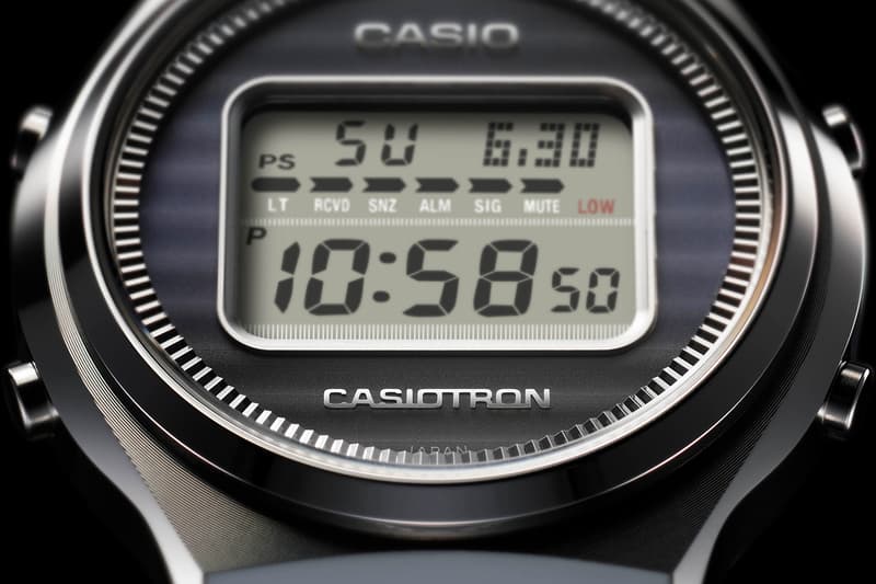 Casio 推出限量 4,000 枚全新復刻版 Casiotron 錶款