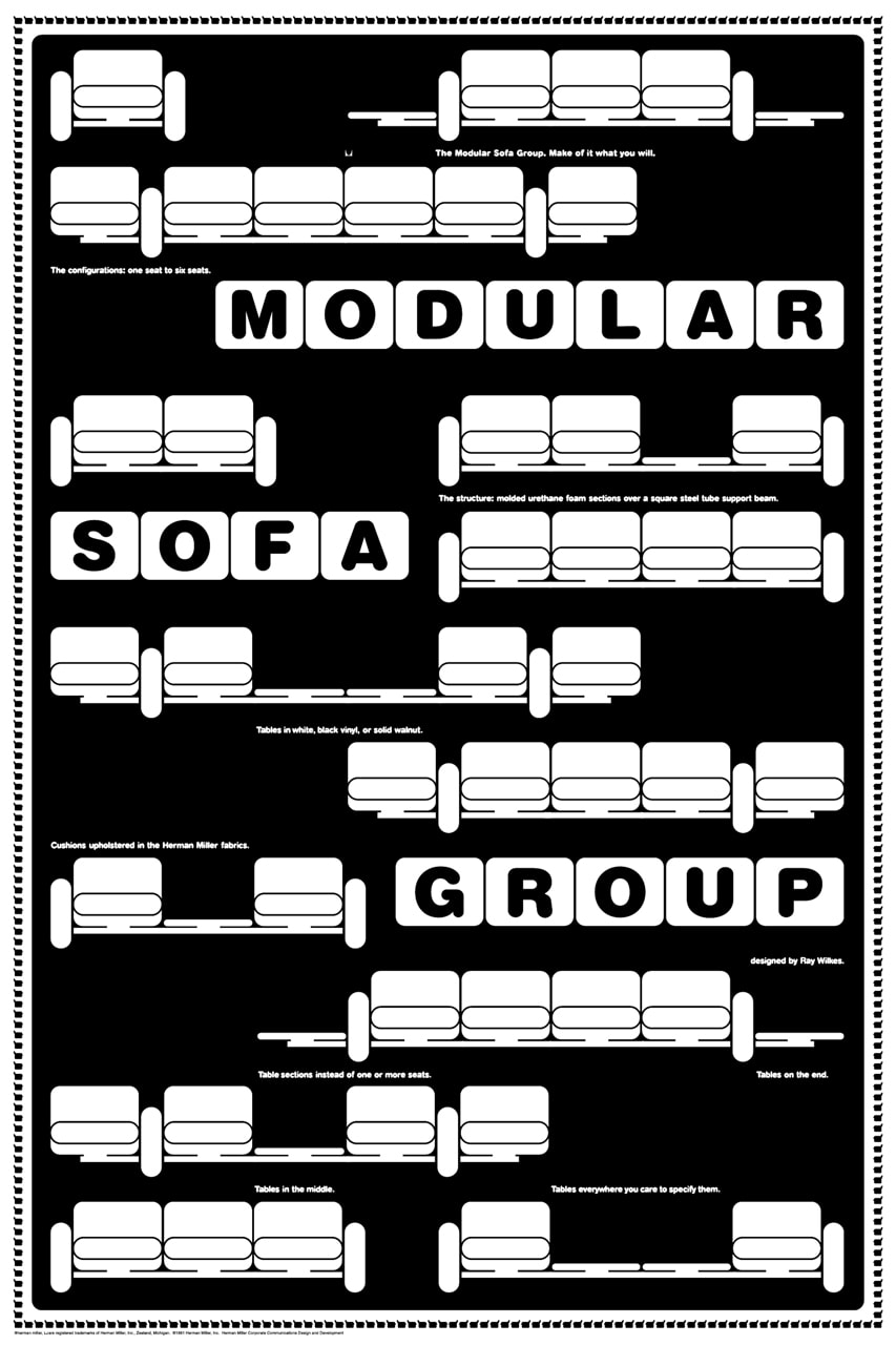 Herman Miller 重新推出 5 款經典海報設計