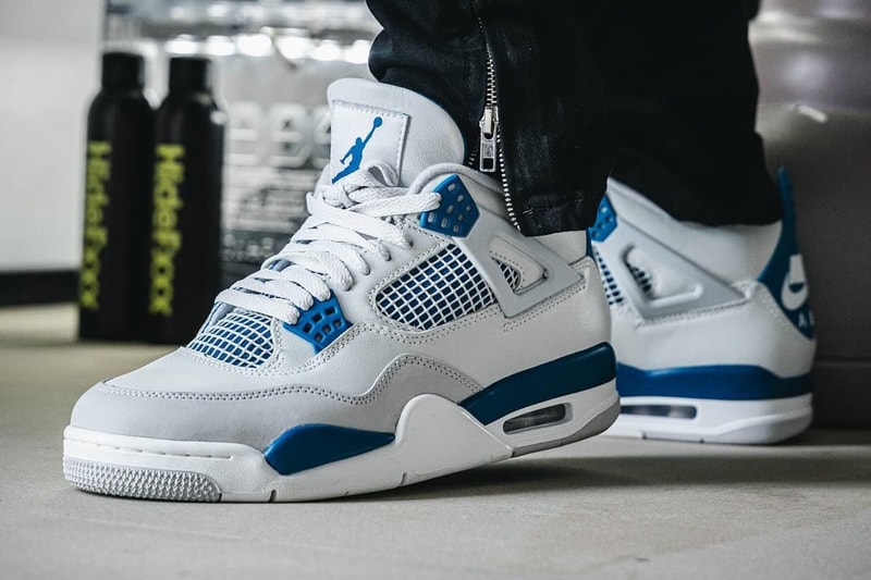 率先近賞 Air Jordan 4「Industrial Blue」上腳圖輯