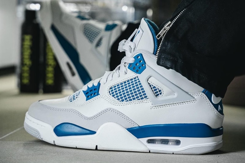 率先近賞 Air Jordan 4「Industrial Blue」上腳圖輯