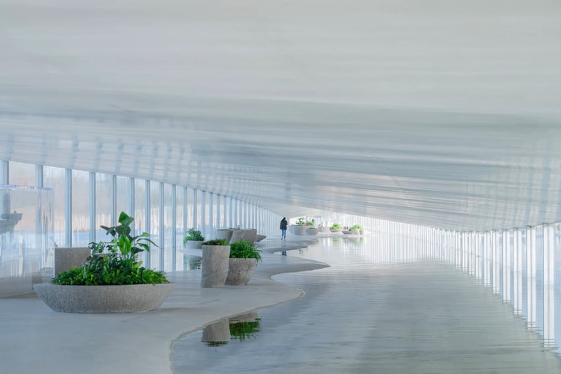 長達一公里的美術館！建築鬼才石上純也全新設計 Zaishui Art Museum 正式登場