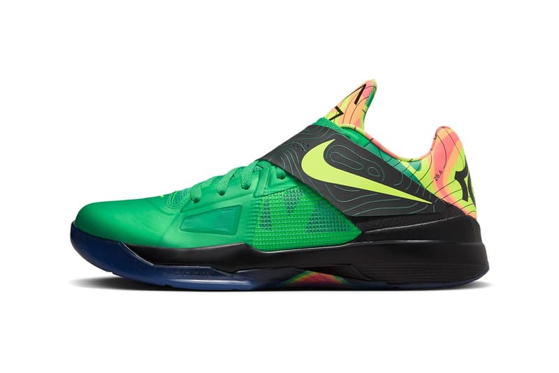 近賞 Nike KD 4 人氣配色「Weatherman」官方圖輯