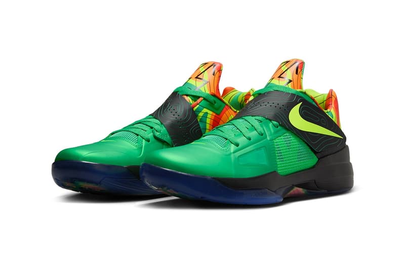 近賞 Nike KD 4 人氣配色「Weatherman」官方圖輯