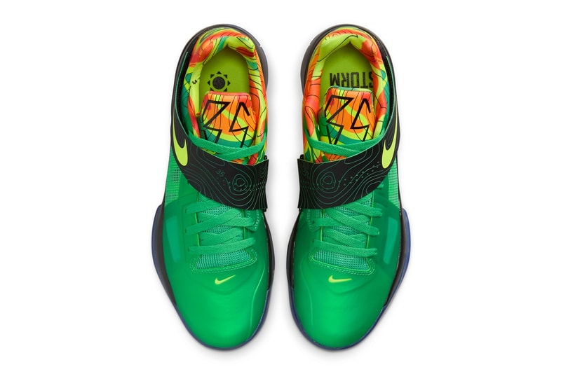 近賞 Nike KD 4 人氣配色「Weatherman」官方圖輯