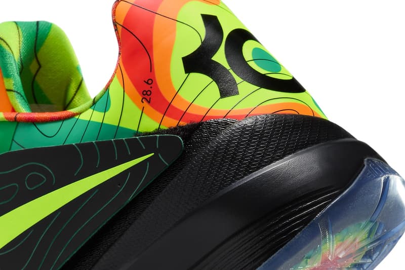 近賞 Nike KD 4 人氣配色「Weatherman」官方圖輯