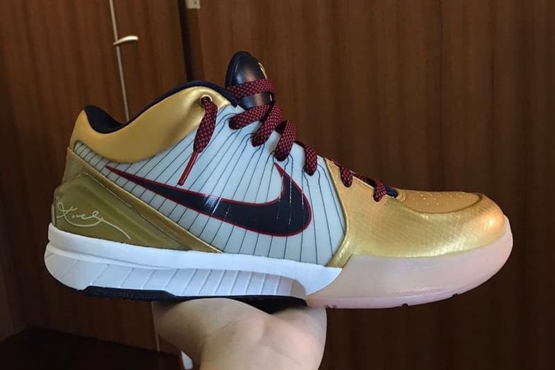 消息稱 Nike Kobe 4 Protro 奧運主題配色「Gold Medal」將於 2024 年回歸