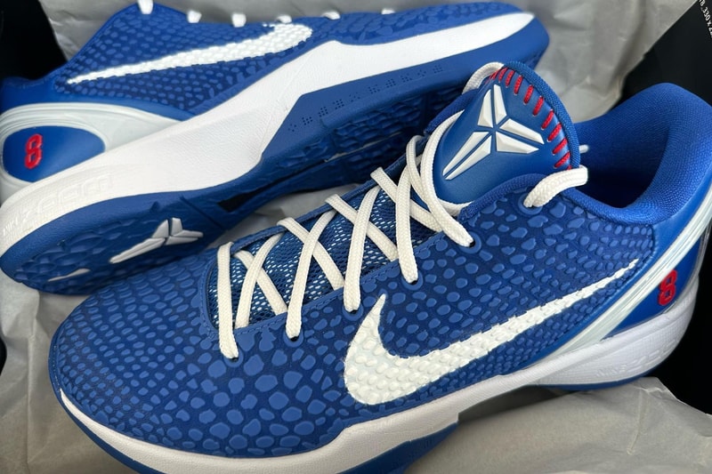 Vanessa Bryant 曝光 Nike Kobe 6 Protro PE 全新配色「Dodgers」