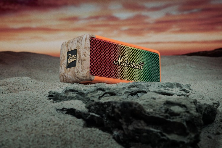 Patta 攜手 Marshall 推出全新聯名便攜式揚聲器