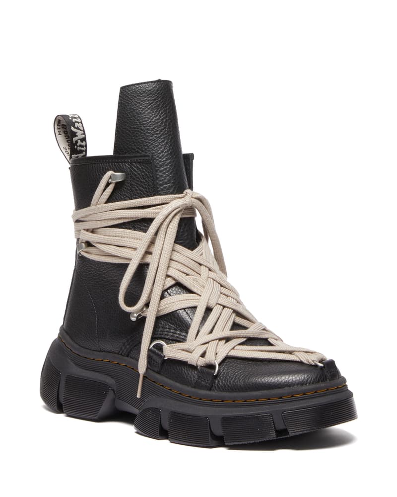 Dr. Martens 攜手 Rick Owens 打造全新聯名鞋款