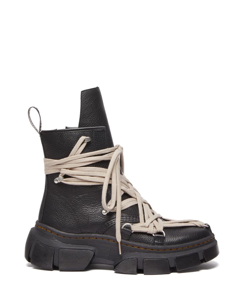 Dr. Martens 攜手 Rick Owens 打造全新聯名鞋款