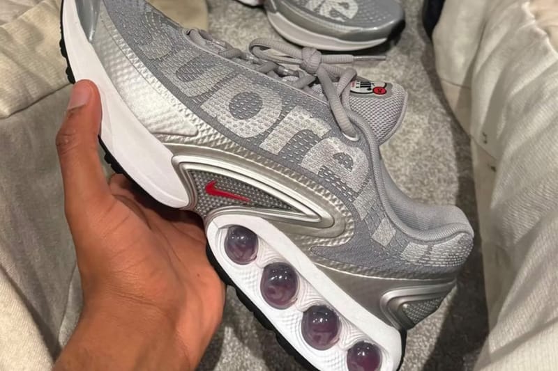 Supreme x Nike Air Max DN 銀色版本率先曝光