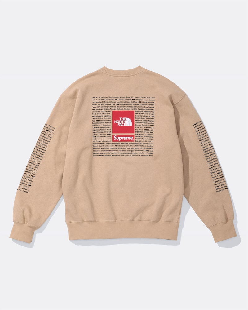 Supreme x The North Face 2024 春季聯名系列正式發佈