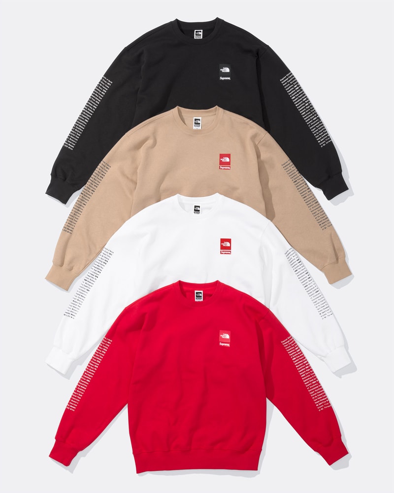 Supreme x The North Face 2024 春季聯名系列正式發佈