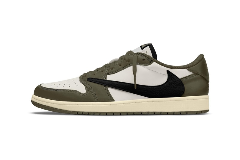 消息稱 Travis Scott 將推出 Air Jordan 1 Low OG 全新聯名配色「Olive」