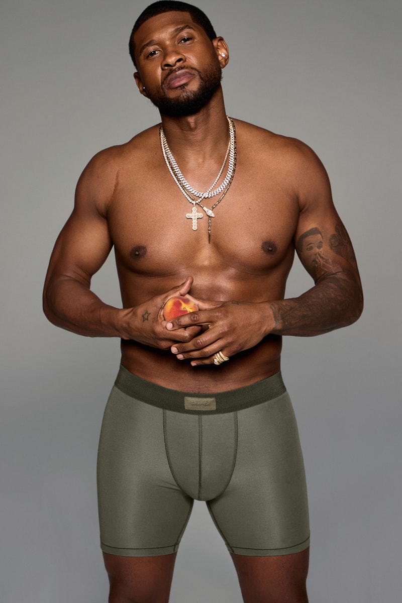 Usher 出鏡演繹 SKIMS 最新男裝系列形象廣告