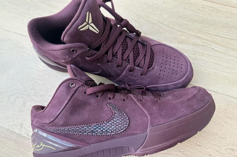Vanessa Bryant 率先曝光 Nike Kobe 4 Protro 最新配色「Vino」PE