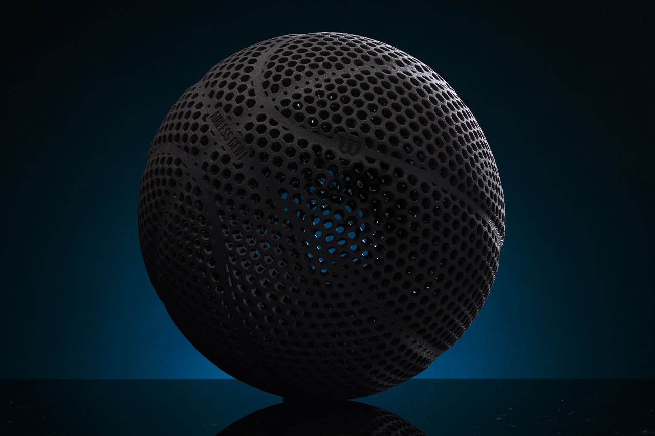 Wilson 正式推出要價 $2,500 美元 3D 打印「無氣」籃球