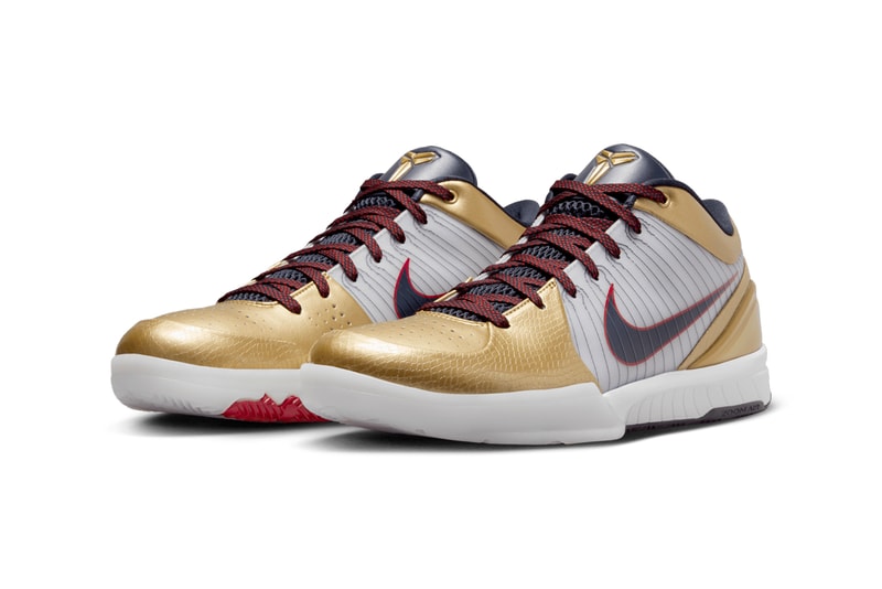Nike Kobe 4 Protro 奧運主題配色「Gold Medal」官方圖輯、發售情報正式公開