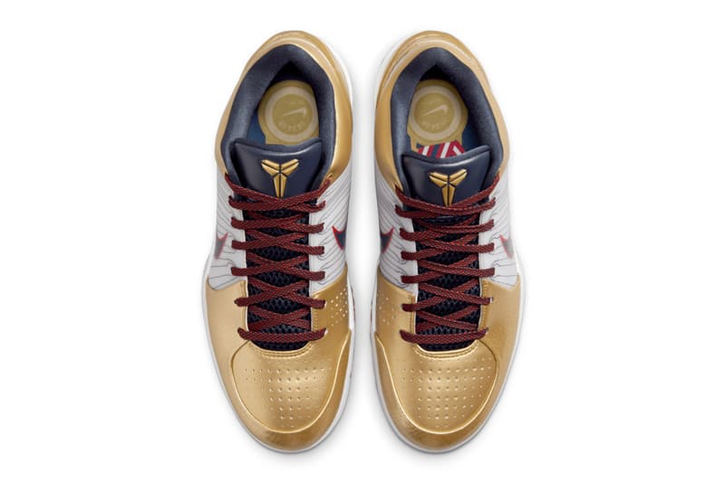 Nike Kobe 4 Protro 奧運主題配色「Gold Medal」官方圖輯、發售情報正式公開