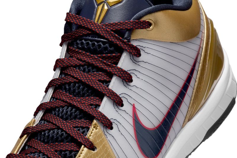 Nike Kobe 4 Protro 奧運主題配色「Gold Medal」官方圖輯、發售情報正式公開