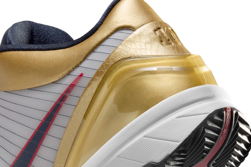 Nike Kobe 4 Protro 奧運主題配色「Gold Medal」官方圖輯、發售情報正式公開