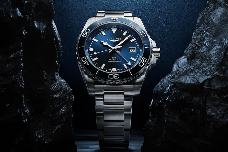 Longines 推出全新 43mm 尺寸 HydroConquest GMT 錶款