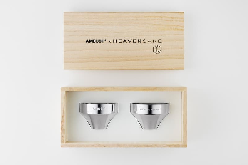 AMBUSH x HEAVENSAKE 全新限量清酒杯正式登場