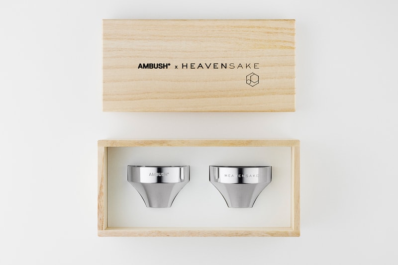 AMBUSH x HEAVENSAKE 全新限量清酒杯正式登場