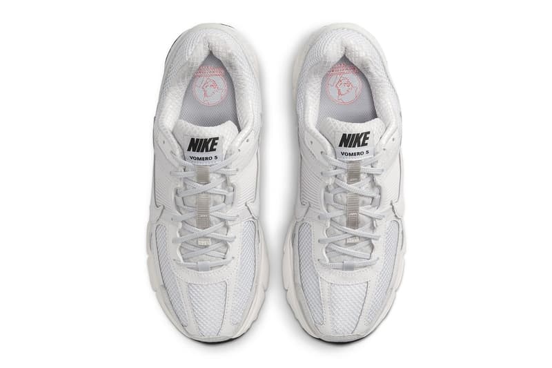 率先近賞 Nike Zoom Vomero 5 全新配色「White/Vast Grey」