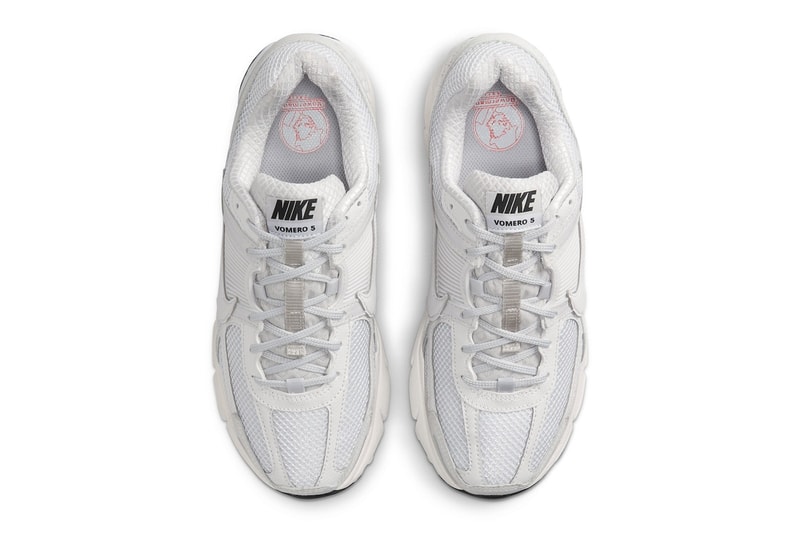 率先近賞 Nike Zoom Vomero 5 全新配色「White/Vast Grey」