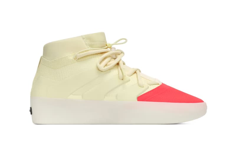 Fear of God Athletics 1 最新配色「Desert Yellow/Indiana Red」發售情報公佈