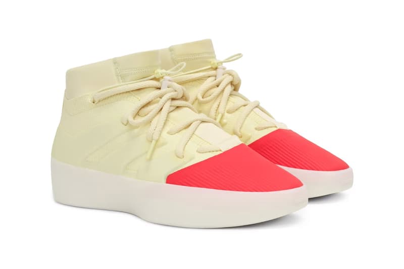 Fear of God Athletics 1 最新配色「Desert Yellow/Indiana Red」發售情報公佈