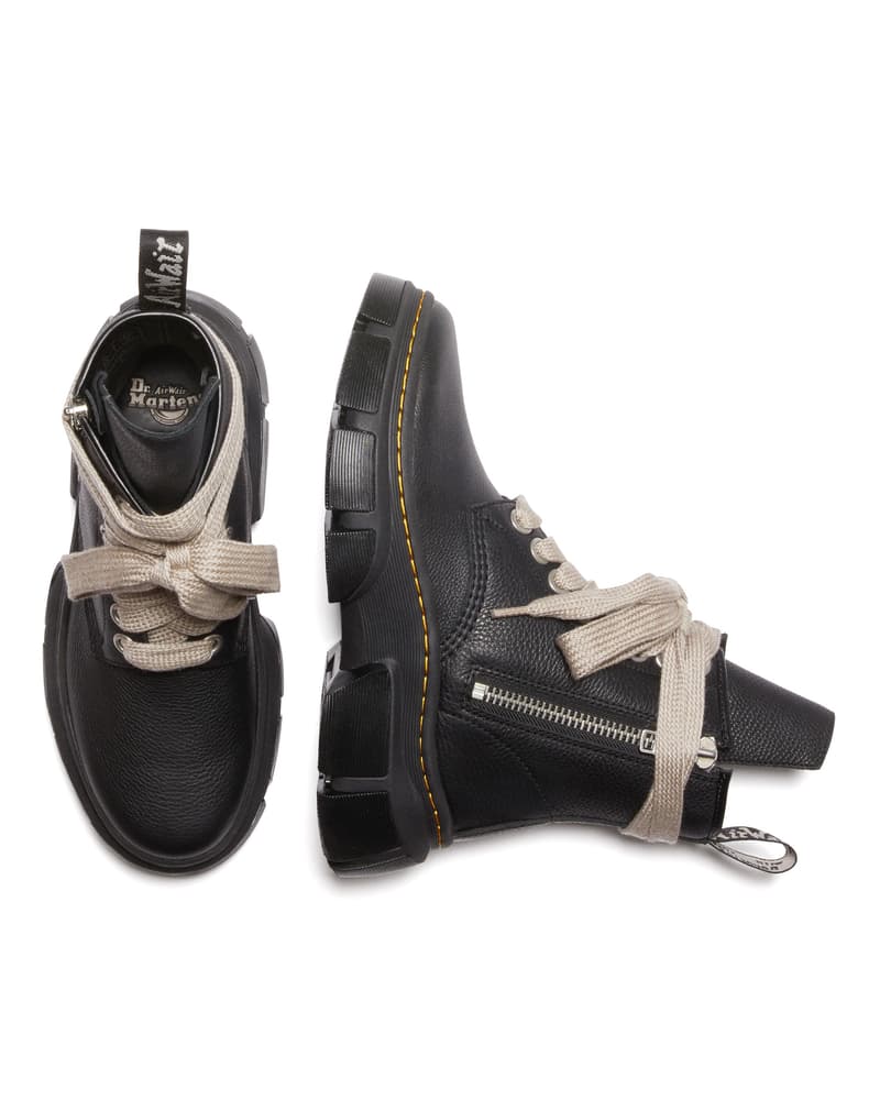 Dr. Martens x Rick Owens 最新聯名鞋款正式登場