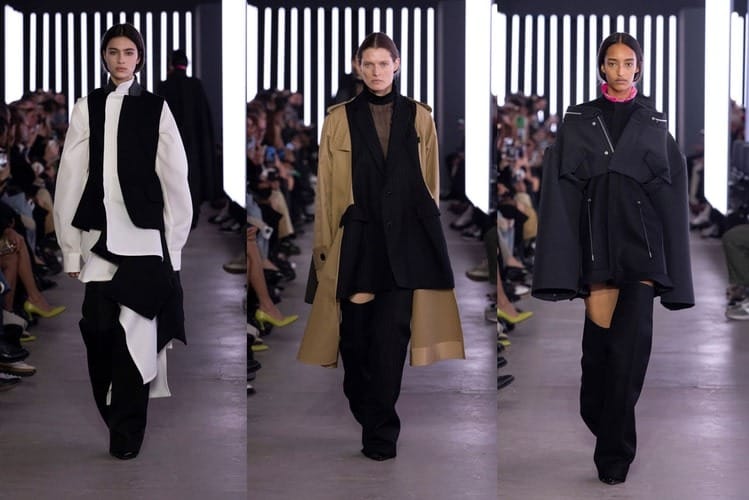 sacai 2024 秋冬系列大秀正式登場