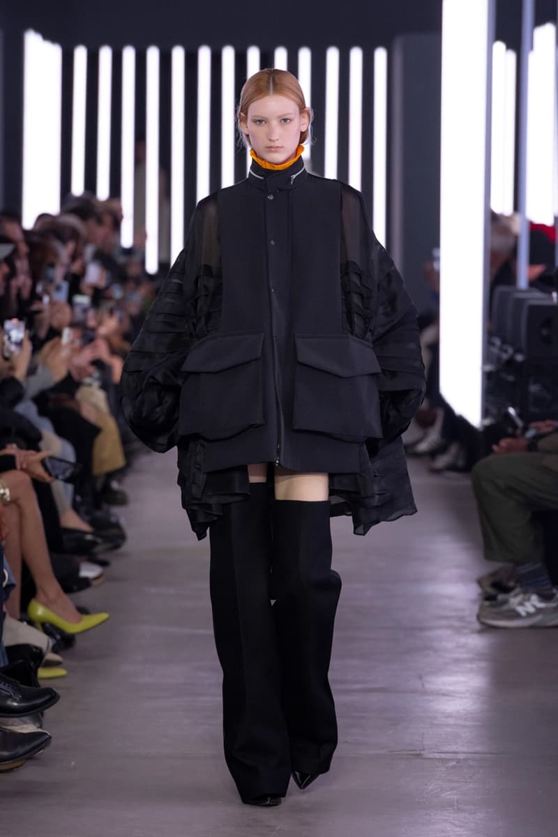 sacai 2024 秋冬系列大秀正式登場