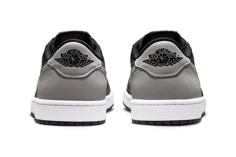 近賞 Air Jordan 1 Low OG 人氣配色「Shadow」官方圖輯